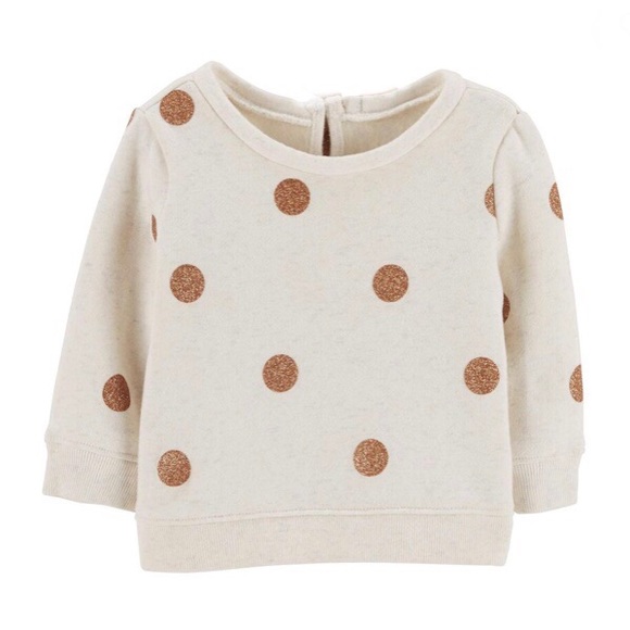 OSHKOSH B’GOSH | Polka Dot Fleece Sweater - Picture 1 of 8